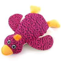 Durable Flying Duck Indestructible Squeaky Interactive Pet Toys Dog Chew Dog Toys