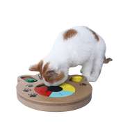 Wholesale Creative Paw Shape Wooden Interactive Dog Toys Best Design Pet IQ Training Wooden Interactive Dog Toys