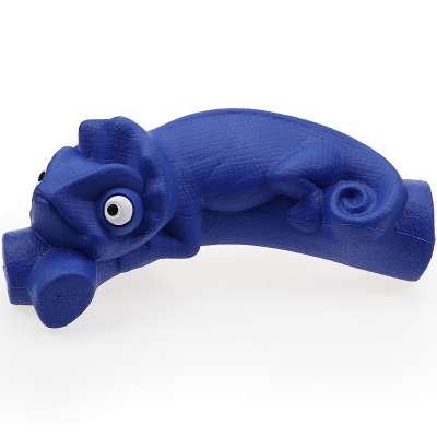 Chameleon Shaped Dog Chew Toy Dog Rubber Chew Toy Teeth Dog Toy OEM